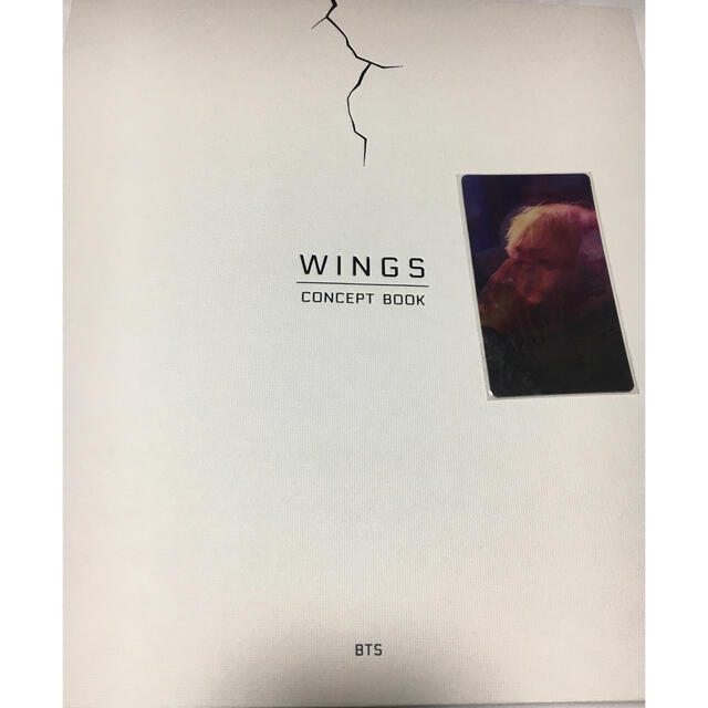 BTS WINGS CONCEPT BOOK Vテヒョントレカ付きテヒョン