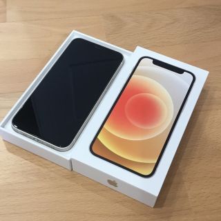 アップル(Apple)のiPhone 12 mini  ホワイト　256GB   美品　新品同様(スマートフォン本体)