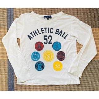 イーストボーイ(EASTBOY)の【ユーズド】【キッズ１３０】イーストボーイ　長袖Ｔシャツ　ホワイト(Tシャツ/カットソー)