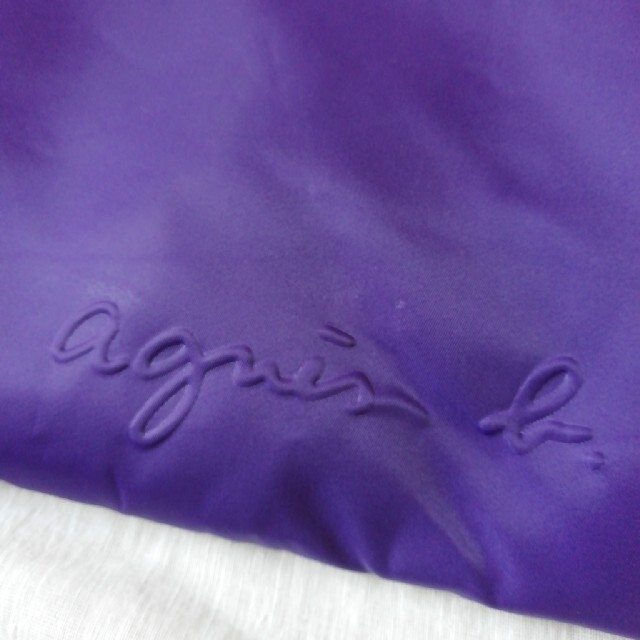 agnes b.(アニエスベー)のアニエスベー ボストンバッグ トートバッグ 紫 レディースのバッグ(トートバッグ)の商品写真