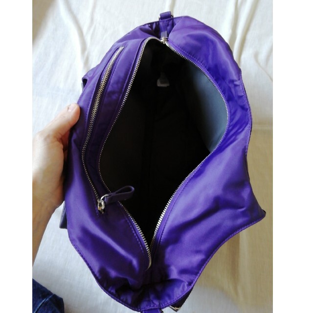 agnes b.(アニエスベー)のアニエスベー ボストンバッグ トートバッグ 紫 レディースのバッグ(トートバッグ)の商品写真