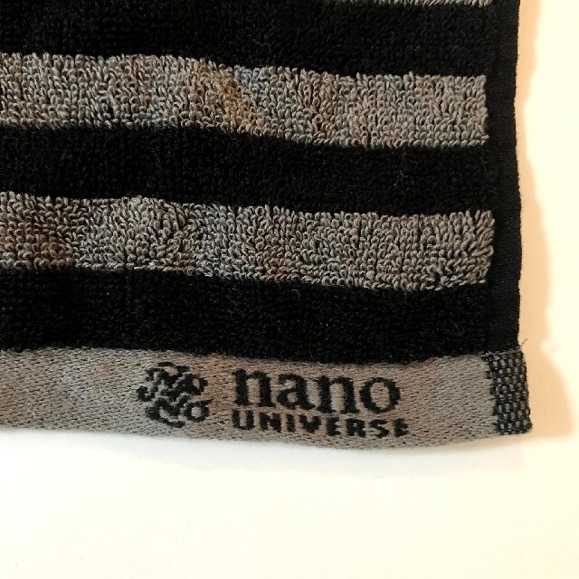 nano・universe(ナノユニバース)のnano・universe　タオルハンカチ メンズのファッション小物(ハンカチ/ポケットチーフ)の商品写真