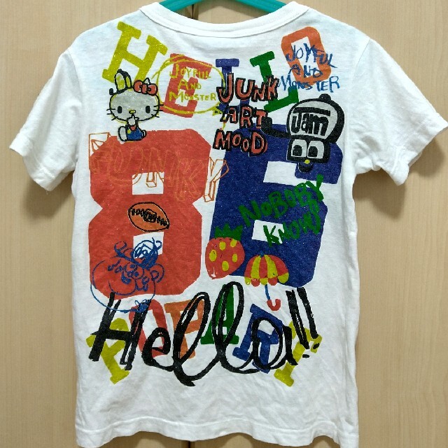 JAM(ジャム)のHELLO KITTY × JAMJAM Tシャツ 130 キッズ/ベビー/マタニティのキッズ服女の子用(90cm~)(Tシャツ/カットソー)の商品写真