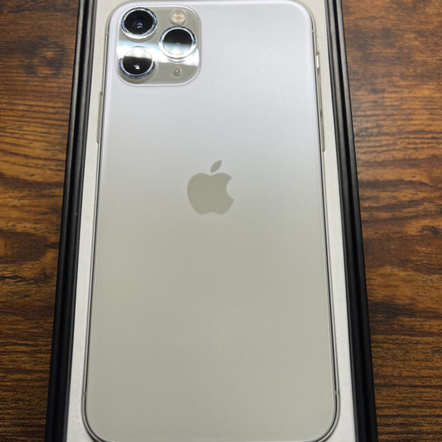 iPhone11Pro silver 256GB Softbank - スマートフォン本体