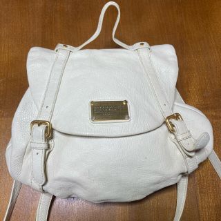 マークバイマークジェイコブス(MARC BY MARC JACOBS)のMarc by Marc Jacobs リュック　白　貴重♪(リュック/バックパック)