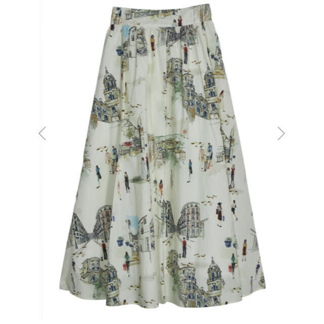 アメリ　MEDI MALAGA PLENTIFUL FLARED SKIRTスカート