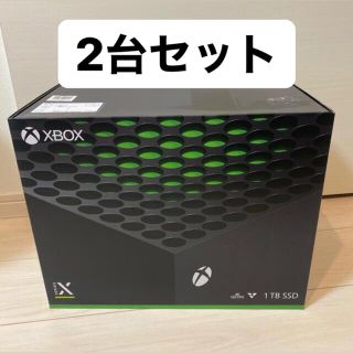 エックスボックス360(Xbox360)のXbox seriesX 2台セット(家庭用ゲーム機本体)