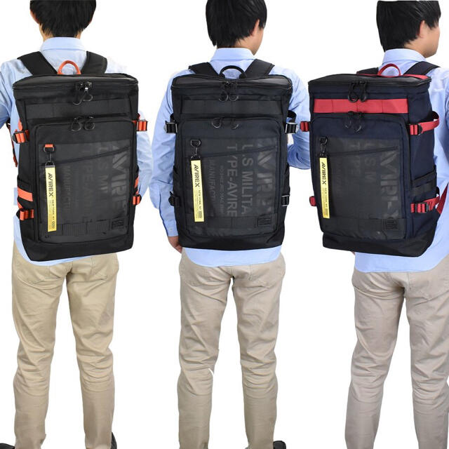 AVIREX(アヴィレックス)のアビレックス AVIREX 30L B4 A3 リュックサック AVX598  メンズのバッグ(バッグパック/リュック)の商品写真