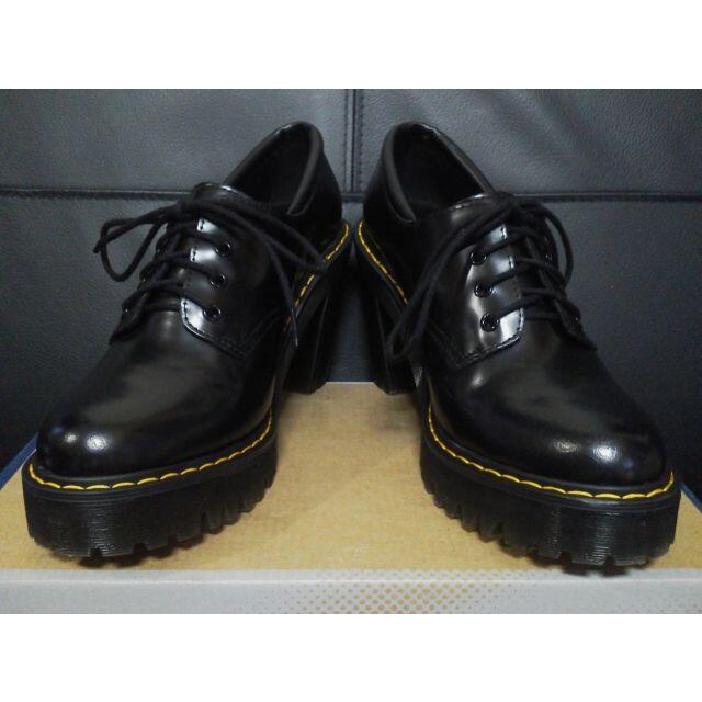 Dr.Martens(ドクターマーチン)のDr.Martens SALOME UK4 黒 厚底 ヒール サロメ レディースの靴/シューズ(ローファー/革靴)の商品写真