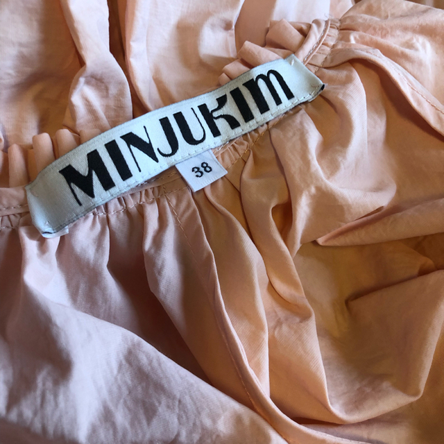 Ron Herman(ロンハーマン)のminjukim FALL 2020 ピンクワンピース　MINJU KIM　 レディースのワンピース(ロングワンピース/マキシワンピース)の商品写真