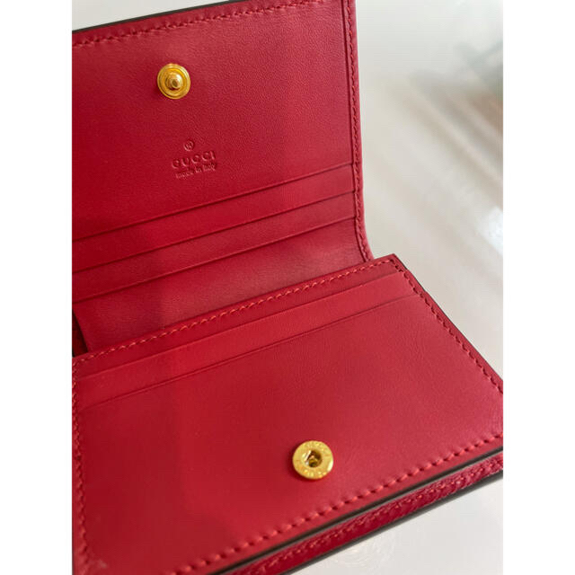 GUCCI - 新品・未使用 GUCCI ミスティックキャット 折り財布の GUCCI - 新品・未使用 GUCCI ミスティックキャット 折り財布の
