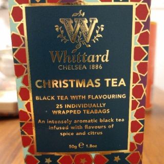 Whittard Chrismas Teas　個包装(25個)　x2箱(茶)