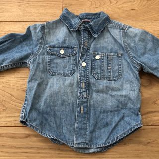 ベビーギャップ(babyGAP)のベビーギャップ　デニムシャツ(ブラウス)