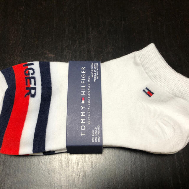 TOMMY HILFIGER(トミーヒルフィガー)の【 男女兼用 6足セット23-27cm】トミー ヒルフィガー 靴下 ソックス メンズのレッグウェア(ソックス)の商品写真