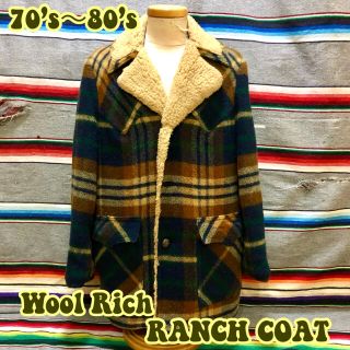 ウールリッチ(WOOLRICH)の70’s WoolRich Wool/Nylon ランチコート(その他)