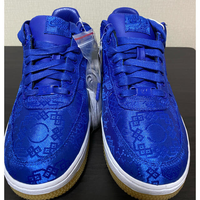 靴/シューズCLOT×NIKE AIR FORCE 1 LOW BLUE 26.0