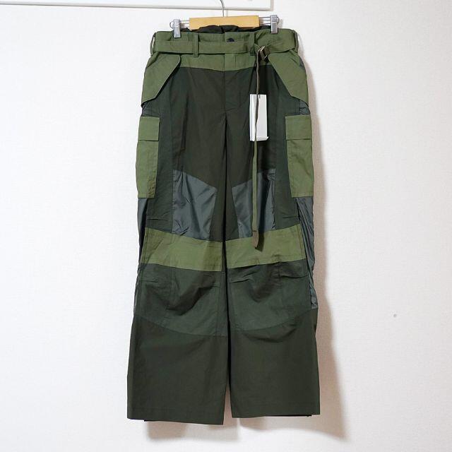 sacai(サカイ)のsacai / FABRIC COMBO PANTS / サイズ1 20-022 メンズのパンツ(ワークパンツ/カーゴパンツ)の商品写真