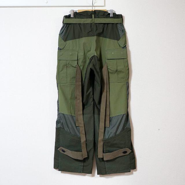 sacai(サカイ)のsacai / FABRIC COMBO PANTS / サイズ1 20-022 メンズのパンツ(ワークパンツ/カーゴパンツ)の商品写真