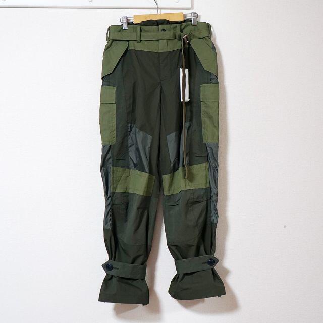 sacai / FABRIC COMBO PANTS / サイズ1 20-022 限定 49.0%割引 dkal