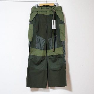 サカイ(sacai)のsacai / FABRIC COMBO PANTS / サイズ1 20-022(ワークパンツ/カーゴパンツ)