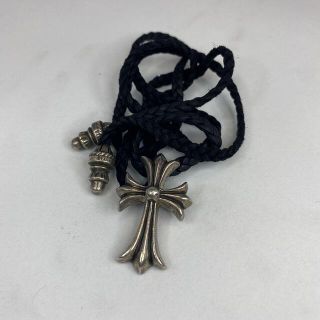 クロムハーツ(Chrome Hearts)のクロムハーツ　スモールクロス　ペンダント(ネックレス)