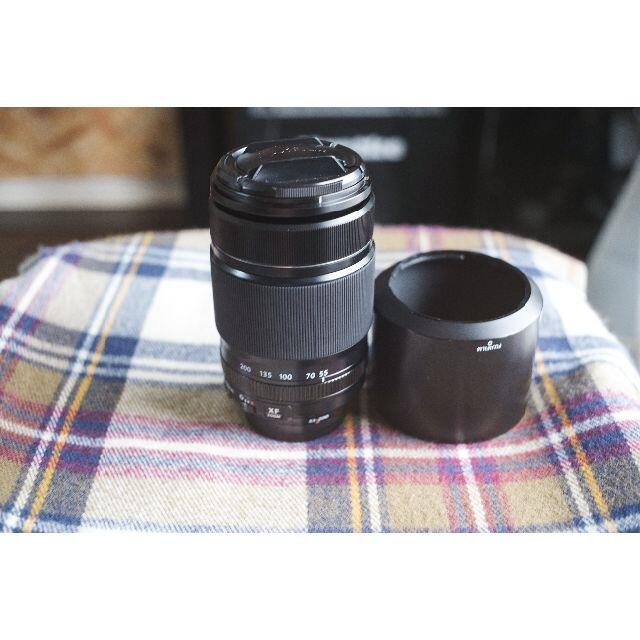 富士フイルム(フジフイルム)のFujifilm XF55-200mm F3.5-4.8 R LM OIS 美品 スマホ/家電/カメラのカメラ(レンズ(ズーム))の商品写真