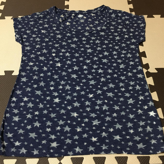 Old Navy(オールドネイビー)の星柄　半袖Tシャツ　カットソー レディースのトップス(Tシャツ(半袖/袖なし))の商品写真