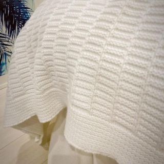 ザラホーム(ZARA HOME)のZARA HOME★ニットブランケット(シーツ/カバー)