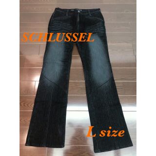 シュリセル(SCHLUSSEL)のSCHLUSSEL✩.*˚美品メンズLサイズデニムパンツ(デニム/ジーンズ)