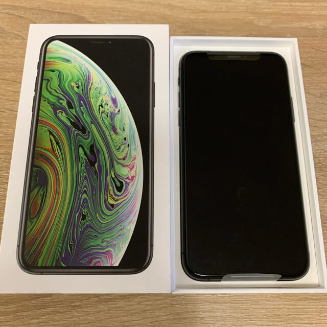 低価格 iPhone - ノート iPhoneXS 256GB SIMフリー スペースグレイ