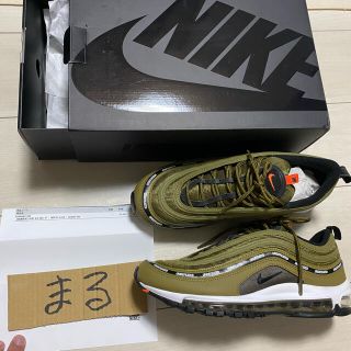 ナイキ(NIKE)のUNDEFEATED x NIKE AIR MAX 97 "OLIVE"(スニーカー)