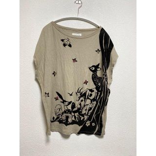 ツモリチサト(TSUMORI CHISATO)のツモリチサト Tsumori Chisato 森のカーテン Tシャツ　カットソー(Tシャツ(半袖/袖なし))