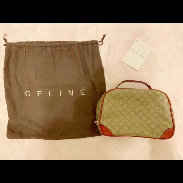 celine(セリーヌ)のセール！セリーヌCELINE マカダム柄ミニバッグ　クラッチバッグ ミニトランク レディースのバッグ(ハンドバッグ)の商品写真