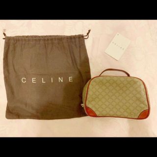 セリーヌ(celine)のセール！セリーヌCELINE マカダム柄ミニバッグ　クラッチバッグ ミニトランク(ハンドバッグ)