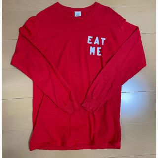 ブレックファスト(breakfast)のBreakfast club tシャツ　ロンT eat me(Tシャツ(長袖/七分))