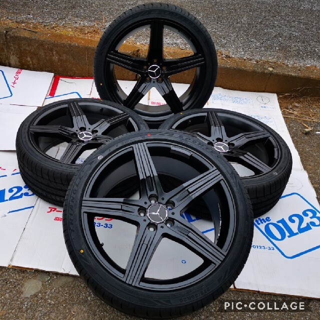 新品 タイヤホイール4本セット ベンツ Sクラス CL Sクーペ W221 W2の