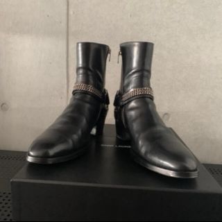 サンローラン(Saint Laurent)のSaint Laurent 13aw チェーンブーツ(ブーツ)