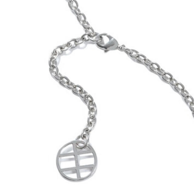 HUF CIRCLE H NECKLACE ネックレス シルバー