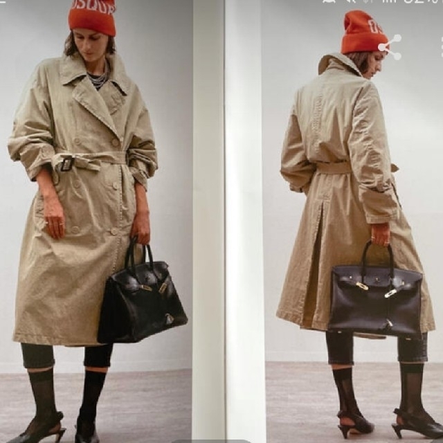 L'Appartement DEUXIEME CLASSE(アパルトモンドゥーズィエムクラス)の2021AW 【STAMMBAUM/シュタンバウム】Trench Coat レディースのジャケット/アウター(トレンチコート)の商品写真