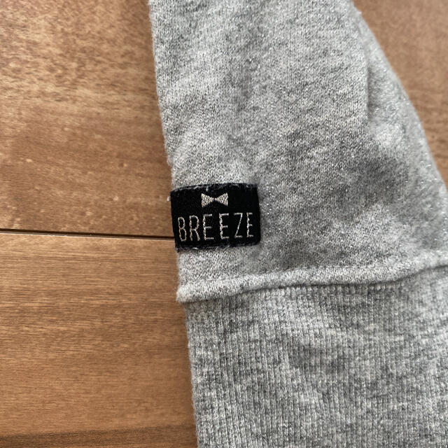 BREEZE(ブリーズ)のＢreeze  パーカーワンピ　130センチ キッズ/ベビー/マタニティのキッズ服女の子用(90cm~)(ワンピース)の商品写真