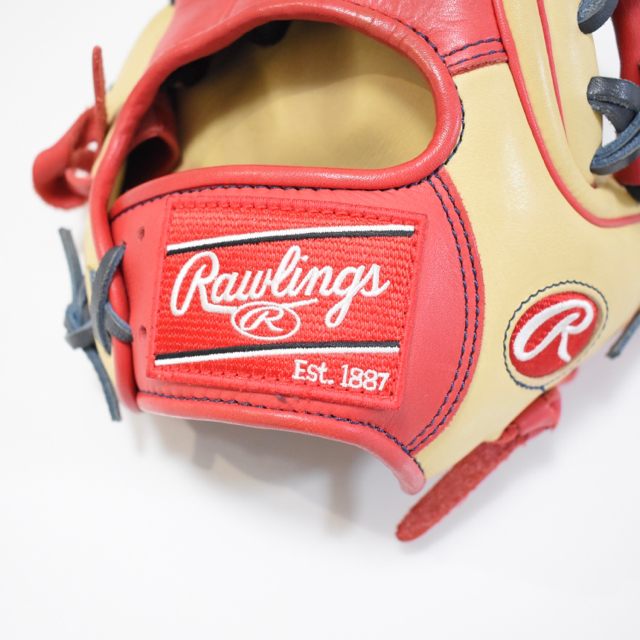 Rawlings(ローリングス)のローリングス HOH GRXHMC42 グローブ 限定 赤 一般軟式用 右投 スポーツ/アウトドアの野球(グローブ)の商品写真