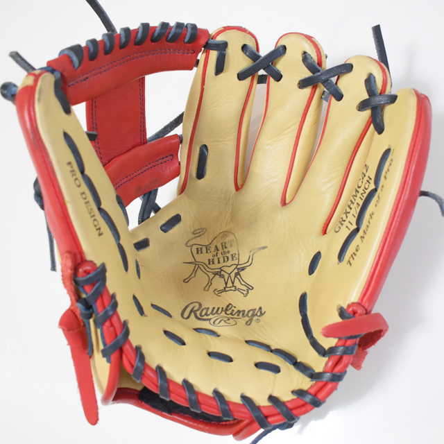 Rawlings(ローリングス)のローリングス HOH GRXHMC42 グローブ 限定 赤 一般軟式用 右投 スポーツ/アウトドアの野球(グローブ)の商品写真