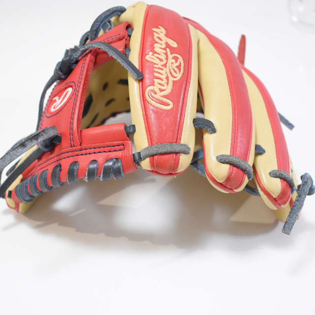 Rawlings(ローリングス)のローリングス HOH GRXHMC42 グローブ 限定 赤 一般軟式用 右投 スポーツ/アウトドアの野球(グローブ)の商品写真