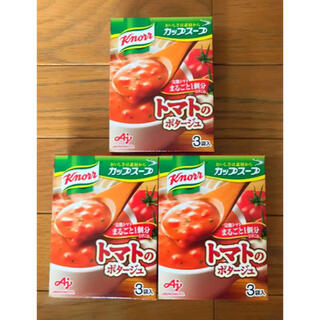 アジノモト(味の素)のクノール　トマトのポタージュ　3袋入×3(その他)