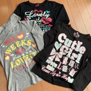 140センチ　女の子長袖Tシャツセット専用商品(Tシャツ/カットソー)