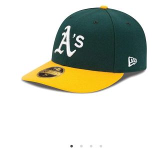 ニューエラー(NEW ERA)のLP 59FIFTY MLBオンフィールド オークランド・アスレチックス(キャップ)