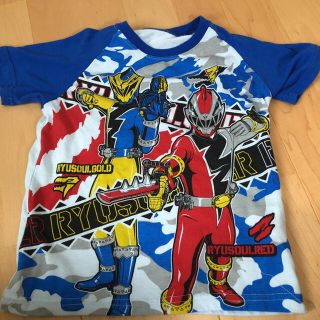 バンダイ(BANDAI)のTシャツ　半袖　パジャマ　リュウソウジャー 120cm 薄手　バンダイ(パジャマ)