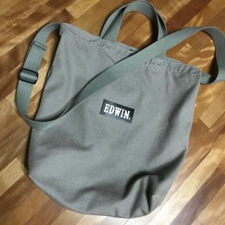 エドウィン(EDWIN)のキャンバストート　ショルダーバッグ　EDWIN   帆布(ショルダーバッグ)