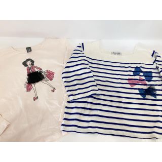 ザラキッズ(ZARA KIDS)のzarakids globalwork 120cm カットソー 2枚セット(Tシャツ/カットソー)