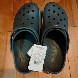 クロックス(crocs)の値下げ　クロックス　クロックバンド　チャコールグレー　27cm(サンダル)